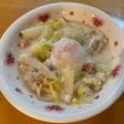 豚肉と白菜のカルボナーラ風