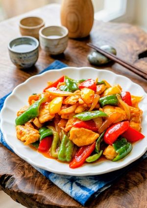 簡単♪鶏胸肉（ささみ）で柔らかチリソース-レシピのメイン写真