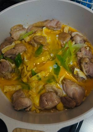 親子丼、油揚げバージョン-レシピのメイン写真