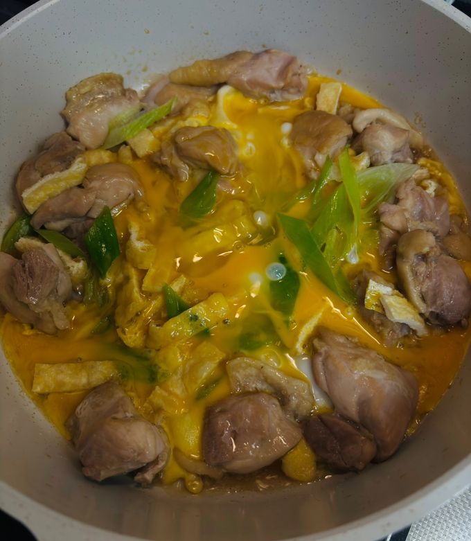 親子丼、油揚げバージョン-レシピのメイン写真