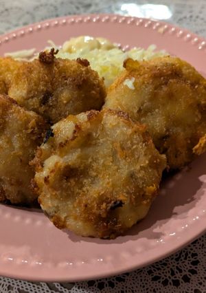 簡単すぎる☆材料7つカニクリームコロッケ-レシピのメイン写真