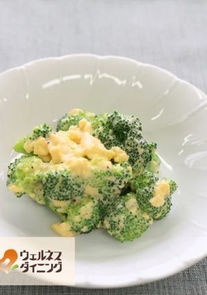腎臓病食/ブロッコリーと卵のマヨサラダ-レシピのメイン写真