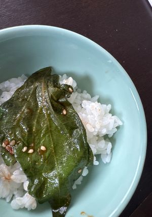 万能！大葉の醤油漬け(韓国風)-レシピのメイン写真