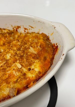 ミンチとじゃがのチーズ焼き-レシピのメイン写真
