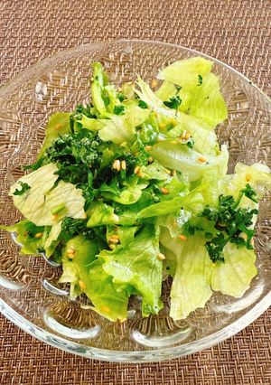レタスとパセリのナムル-レシピのメイン写真