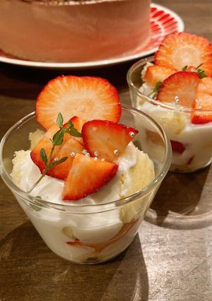 1歳いちごのトライフル-レシピのメイン写真