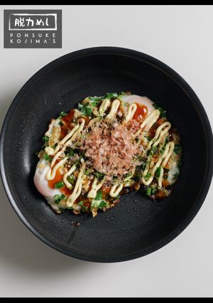 【脱力めし】3分で驚きの旨さ。お好み(目玉)焼き-レシピのメイン写真