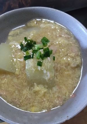 冬瓜のツナ玉あんかけ-レシピのメイン写真