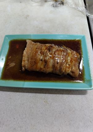 余ったうなぎのタレを使った豚バラ巻き-レシピのメイン写真