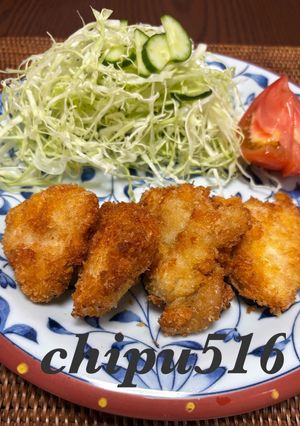 簡単　ポリ袋で衣付け　フライパンでチキンカツ-レシピのメイン写真