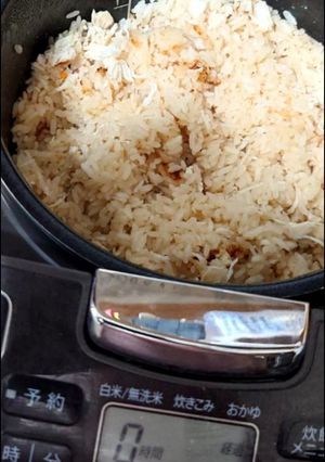 カニ飯-レシピのメイン写真