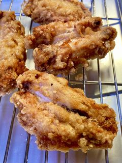 ひと手間でカリッカリな手羽先の唐揚げ♪-レシピのメイン写真