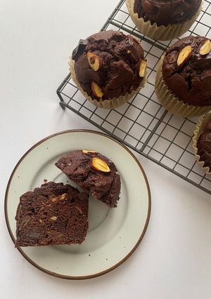 muffin(チョコレート×ナッツ-レシピのメイン写真