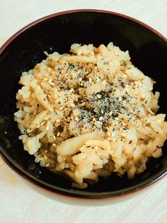ごぼうと生姜の炊き込みご飯 簡単♪-レシピのメイン写真