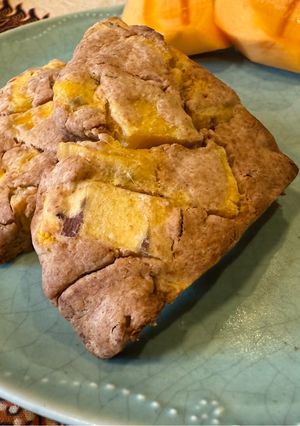 サツマイモの全粒粉豆乳スコーン-レシピのメイン写真