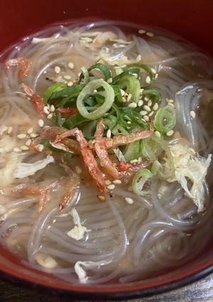 干しエビと卵の春雨スープ　和風だし-レシピのメイン写真