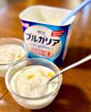 食感絶妙❤️こんにゃくゼリーヨーグルト