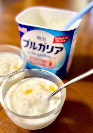 食感絶妙❤️こんにゃくゼリーヨーグルト-レシピのメイン写真