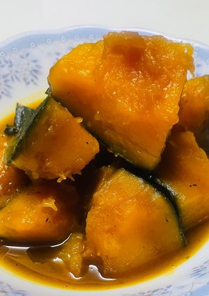 私の好きなかぼちゃの煮物-レシピのメイン写真