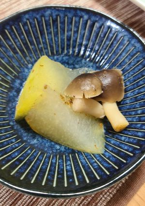 冬瓜しめじの煮物-レシピのメイン写真