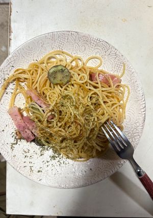 簡単！なすとベーコンのバターパスタ♪-レシピのメイン写真