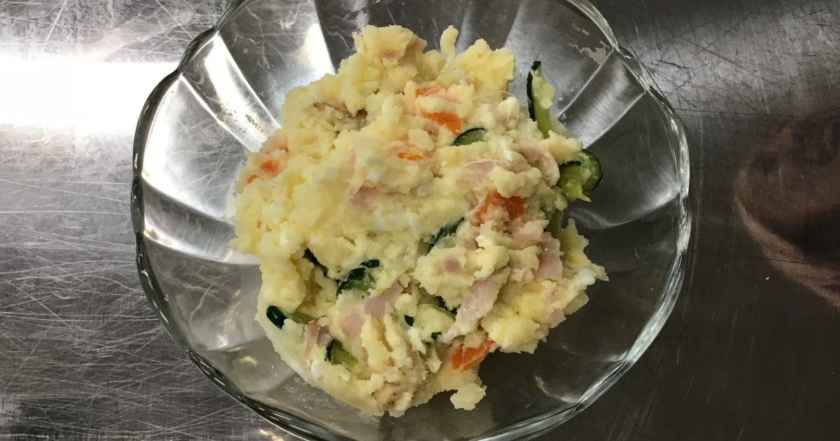 家庭演習】定番ポテトサラダ by 新島村 【クックパッド】 簡単おいしい