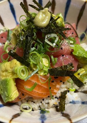 三色ポキ丼-レシピのメイン写真