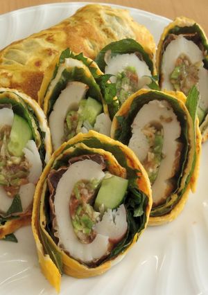 野菜のたまご巻　JAいるま野-レシピのメイン写真