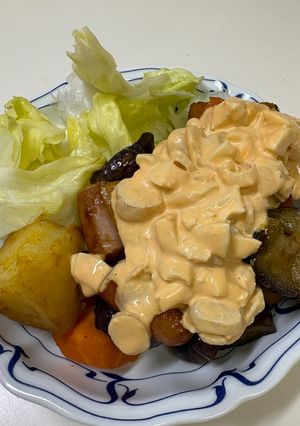 シャウエッセンと余り野菜の南蛮風-レシピのメイン写真