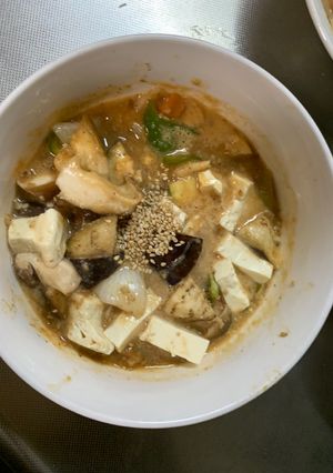 肉無豆腐簡単中華風炊込ご飯味野菜炒め-レシピのメイン写真