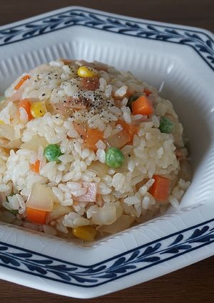 混ぜ込むから失敗なし！パラパラハムチャーハン-レシピのメイン写真
