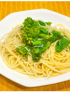 かるしお®しらすと菜の花の和風パスタ-レシピのメイン写真