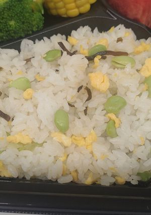 枝豆の彩り混ぜごはん-レシピのメイン写真