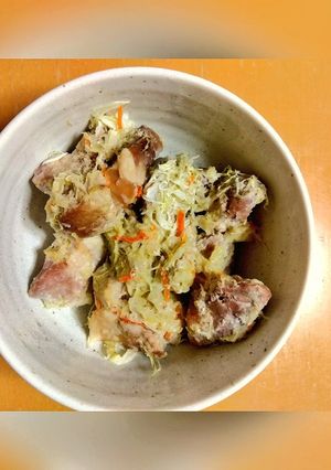 超簡単！豚肉とキャベツの塩麹-レシピのメイン写真