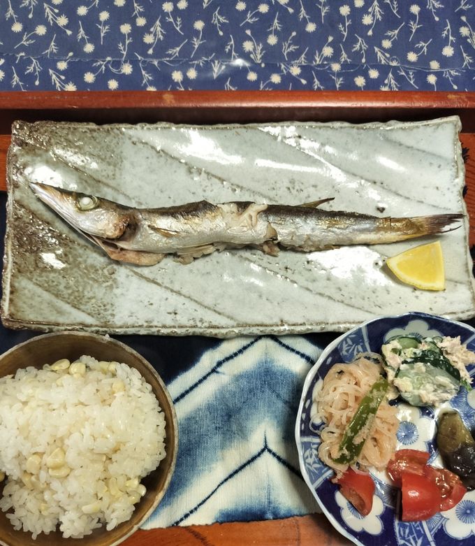 カマスの塩焼き(初心者向け魚の焼き方)-レシピのメイン写真