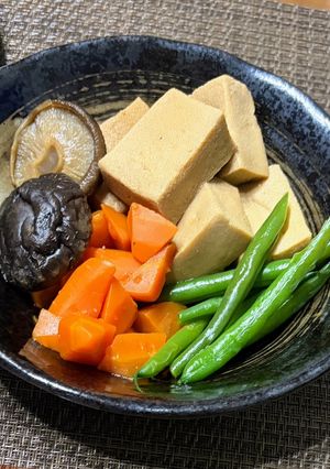 戻さない高野豆腐の煮物-レシピのメイン写真