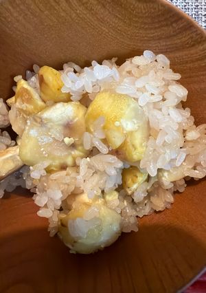 あっちゃん栗おこわ-レシピのメイン写真