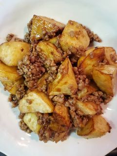 揚げじゃがのそぼろ煮-レシピのメイン写真
