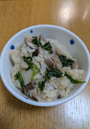 里いもご飯-レシピのメイン写真