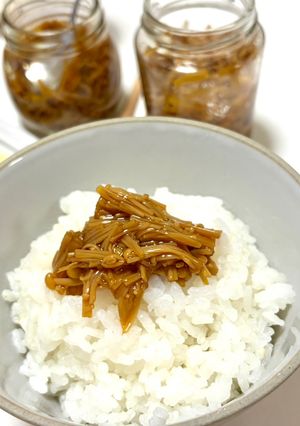 自家製なめたけ&柚子胡椒七味なめ茸-レシピのメイン写真