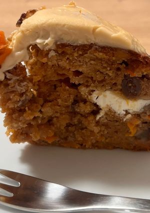 ラム漬けキャロットケーキ-レシピのメイン写真