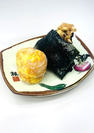 ツナ塩こんぶ山芋おにぎり-レシピのメイン写真
