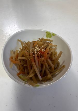 時短！きんぴらごぼう-レシピのメイン写真