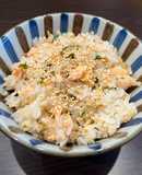 鮭と大葉香る我が家の混ぜ込みご飯