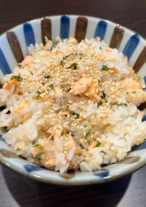 鮭と大葉香る我が家の混ぜ込みご飯-レシピのメイン写真