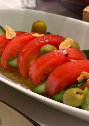 トマトと胡瓜のマリネ アンチョビオリーブ-レシピのメイン写真