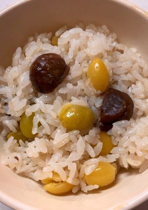 ☆栗銀杏ご飯☆-レシピのメイン写真