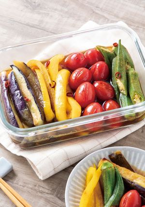 夏野菜のカレー南蛮漬け-レシピのメイン写真