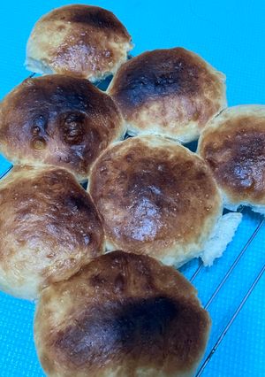 手ごねバンズ-レシピのメイン写真