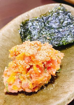 ネギトロたく韓国のり巻き-レシピのメイン写真